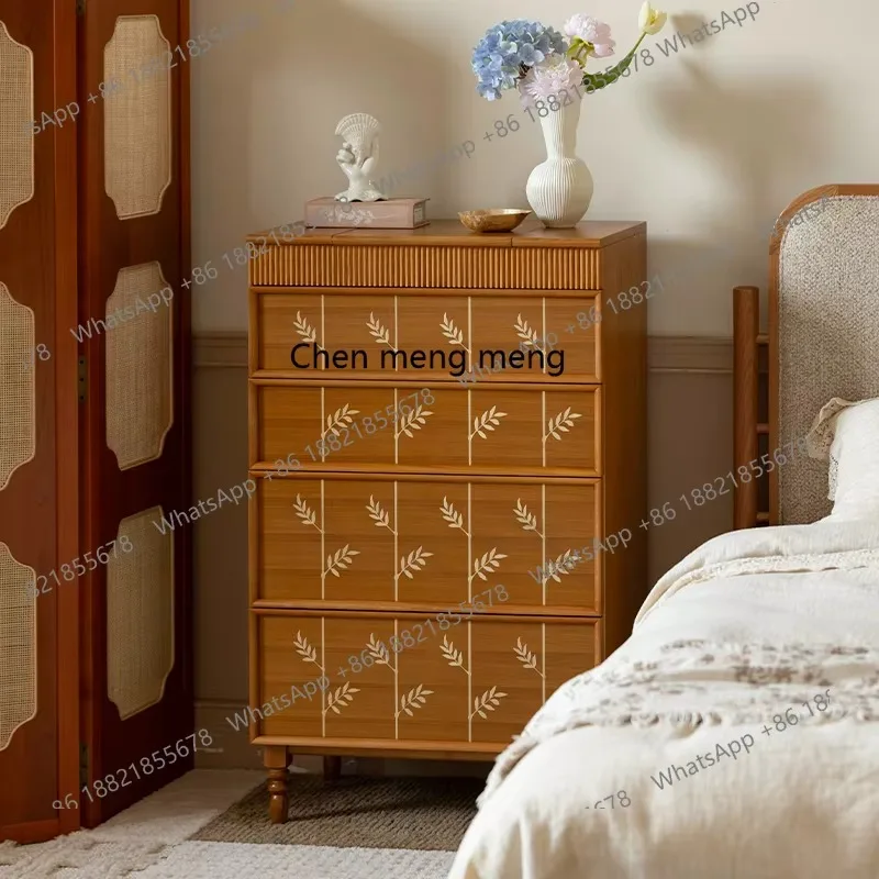 

RR Storage living room entrance bedroom living room chest high cabinet medieval retro Nanyang
