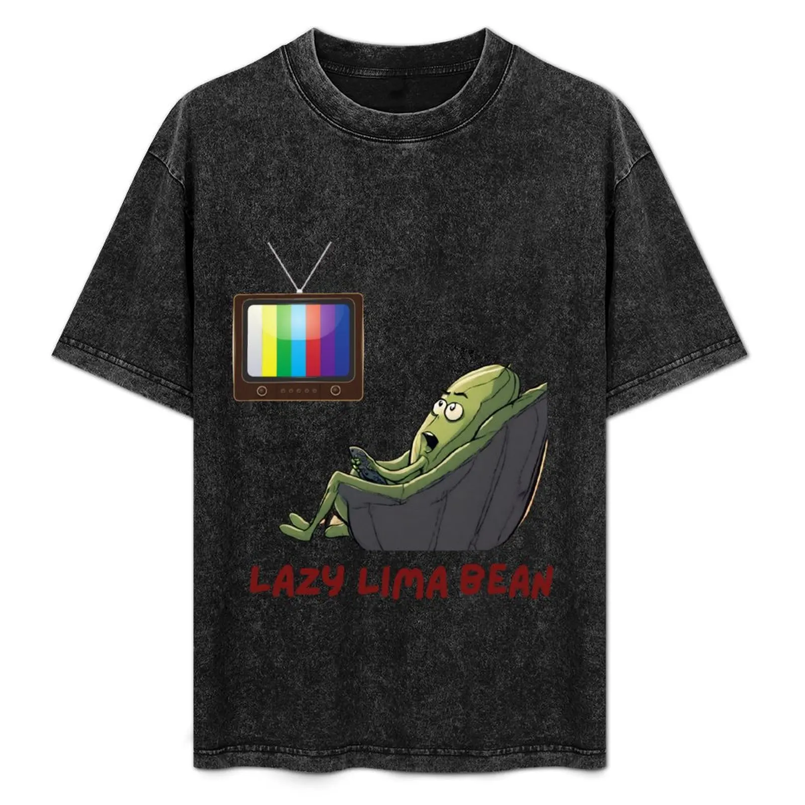 

Lazy Lima Bean T-Shirt street wear essential t shirt football t shirt plus size clothes shirts men