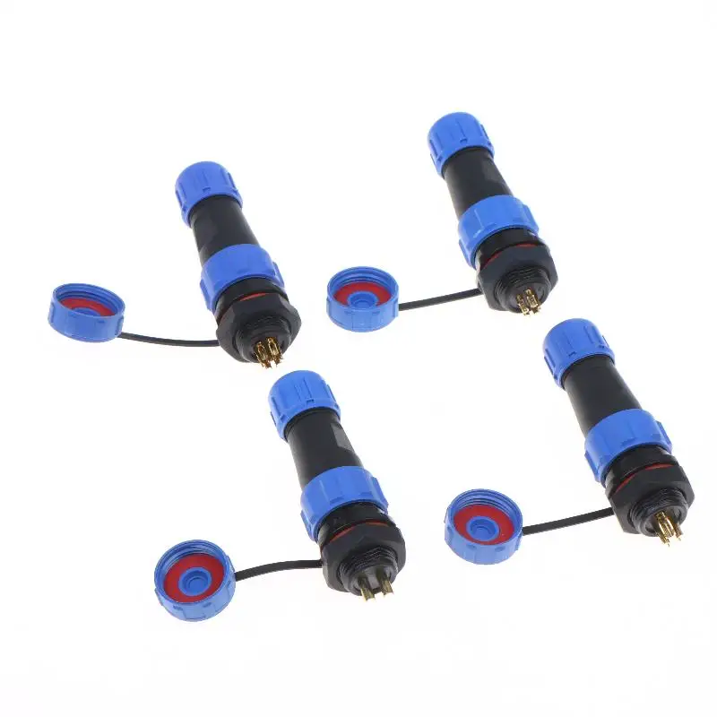 SP13 Series Waterproof Circular Connectors With IP68 Rating Suitable For Hazardous Environments And Various Pins