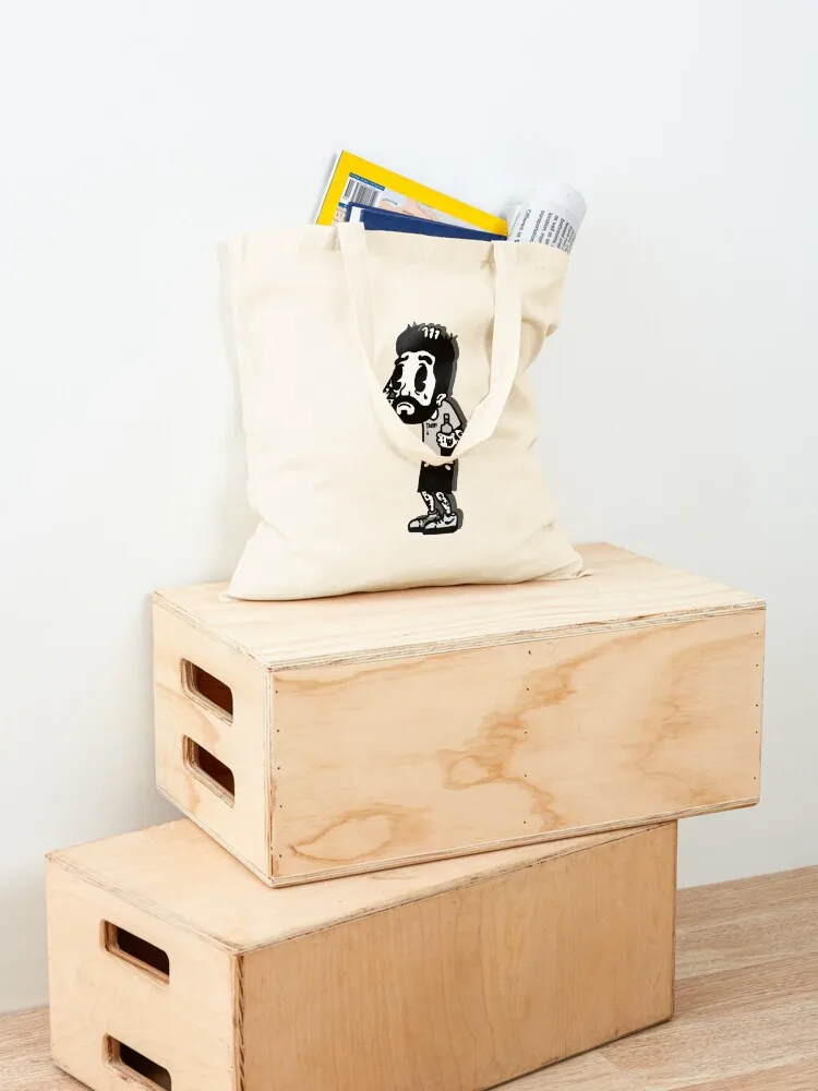 SKRM Tote Bag foldable reusable bag woman shopping bag custom fabric Women's shopper