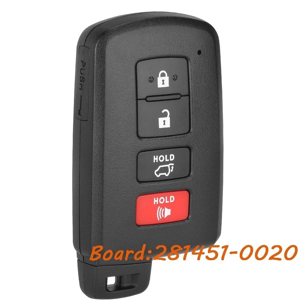 

KEYECU 281451-0020 for Toyota RAV4 2013 2014 2015 2016 2017 2018 Smart Keyless Remote Key Fob HYQ14FBA 314.3MHz