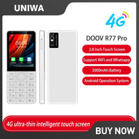 DOOV R77 Pro 4G Smart Touch Screen 2.8-inch3GB+32GB Android 5MP Camera Whatsapp Russian Multilingual Keyboard Smart Button Phone