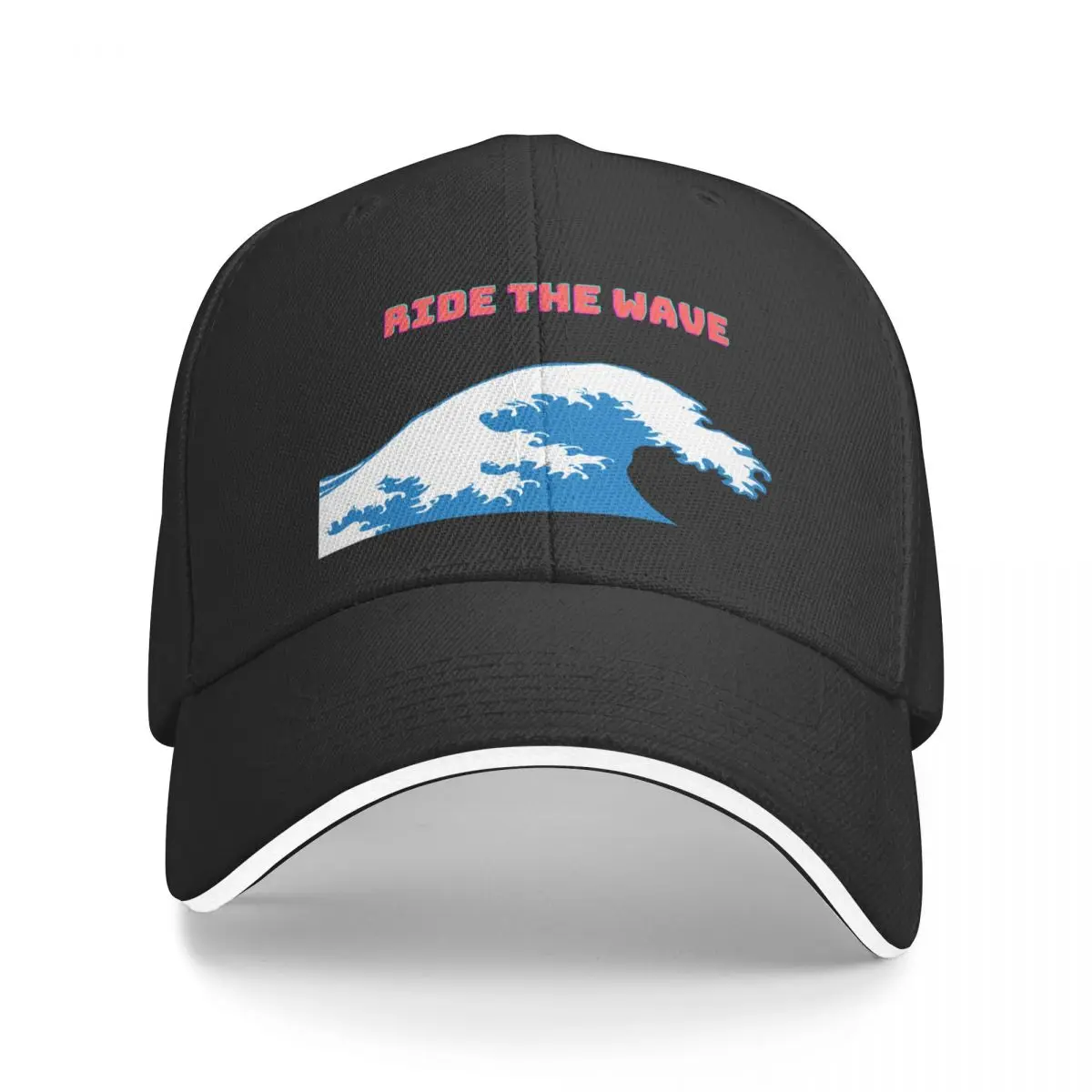 Ride the wave Baseball Cap Rugby Golf Wear Snap Back Hat Hat Man Luxury Woman Men's