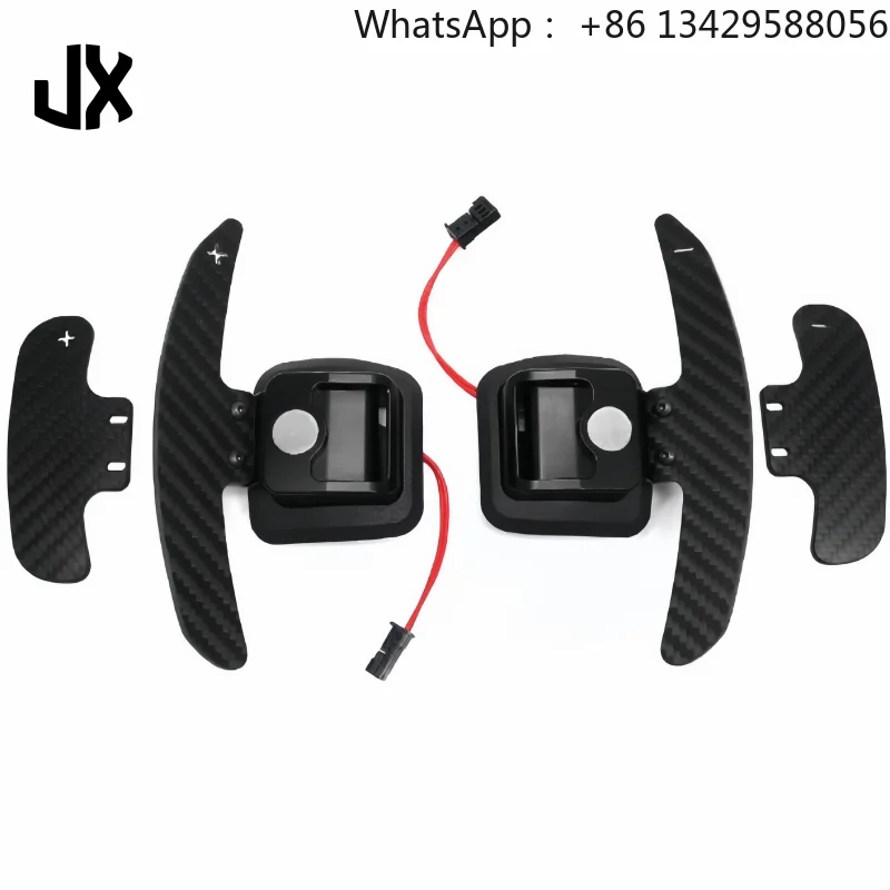 Carbon Fiber Magnetic Shift Paddle Car Steering Wheel LED Paddle Shifter for  E90 E92 E93 M3 X5M X6M E70 E81 E82 E87