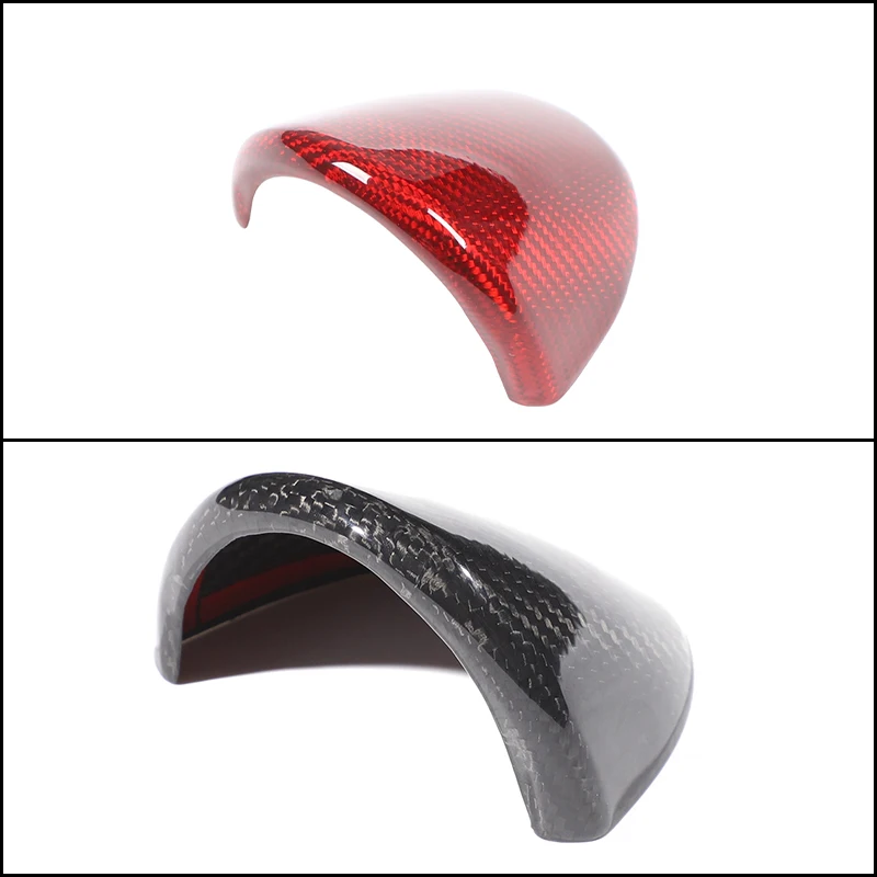 Real carbon fiber Car Dashboard Clock Decorative Cover Sticker Auto Interior Accessories Suitable for Porsche 911 2019+