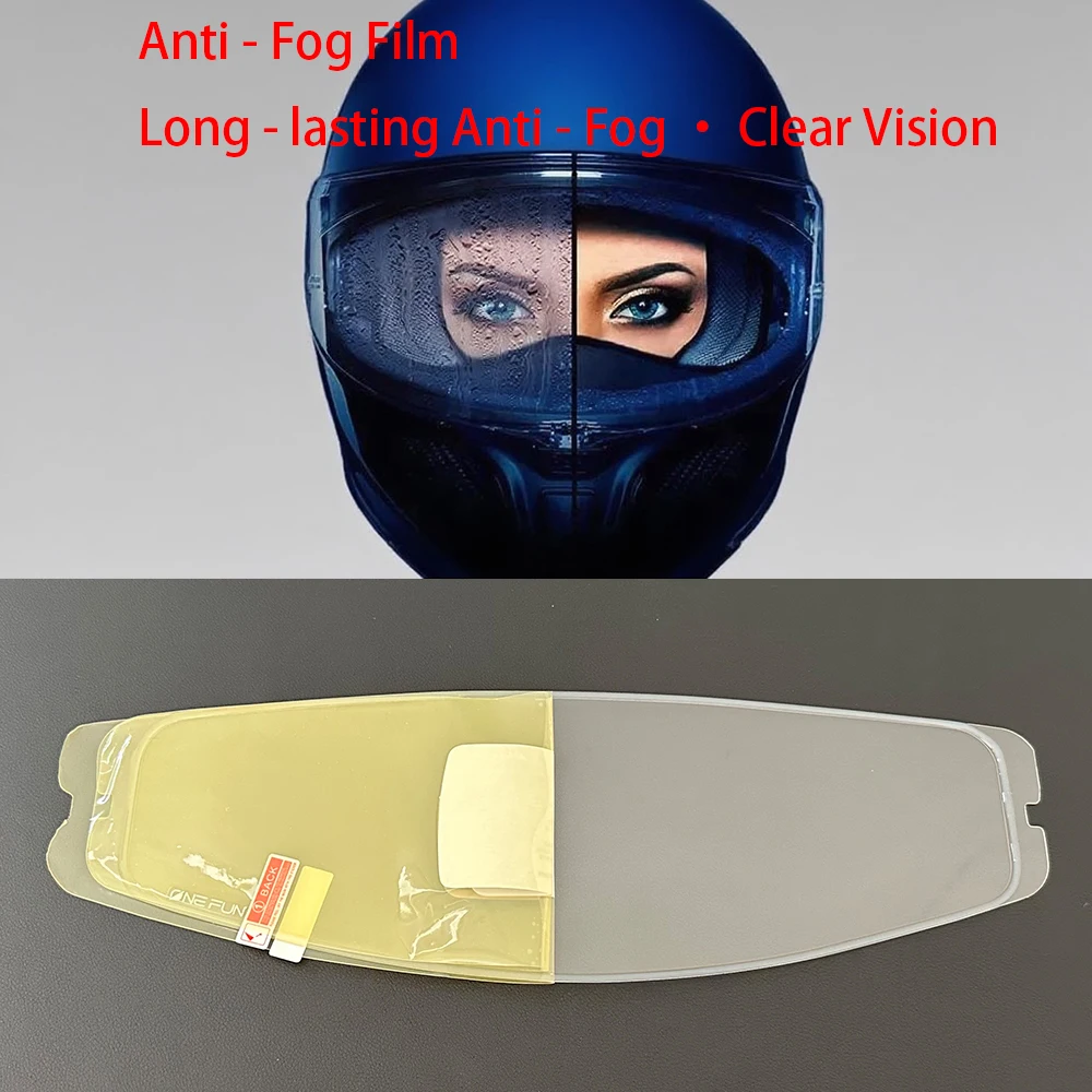 

Motorcycle Helmet Lens Anti-fog patch For Shark Skwal i3 D-Skwal 3 Ridill 2 VZ400 Evo one Series visor Anti-fog Film