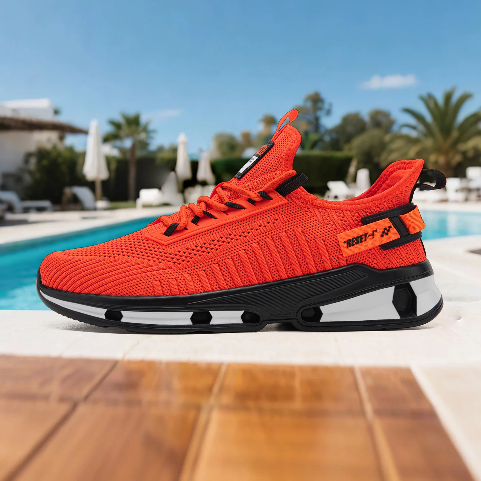 

Baasploa Running Shoes For Men 2025 Lightweight Casual Men's Designer Mesh Sneakers Lace-Up Male Outdoor Sports Walking Shoe