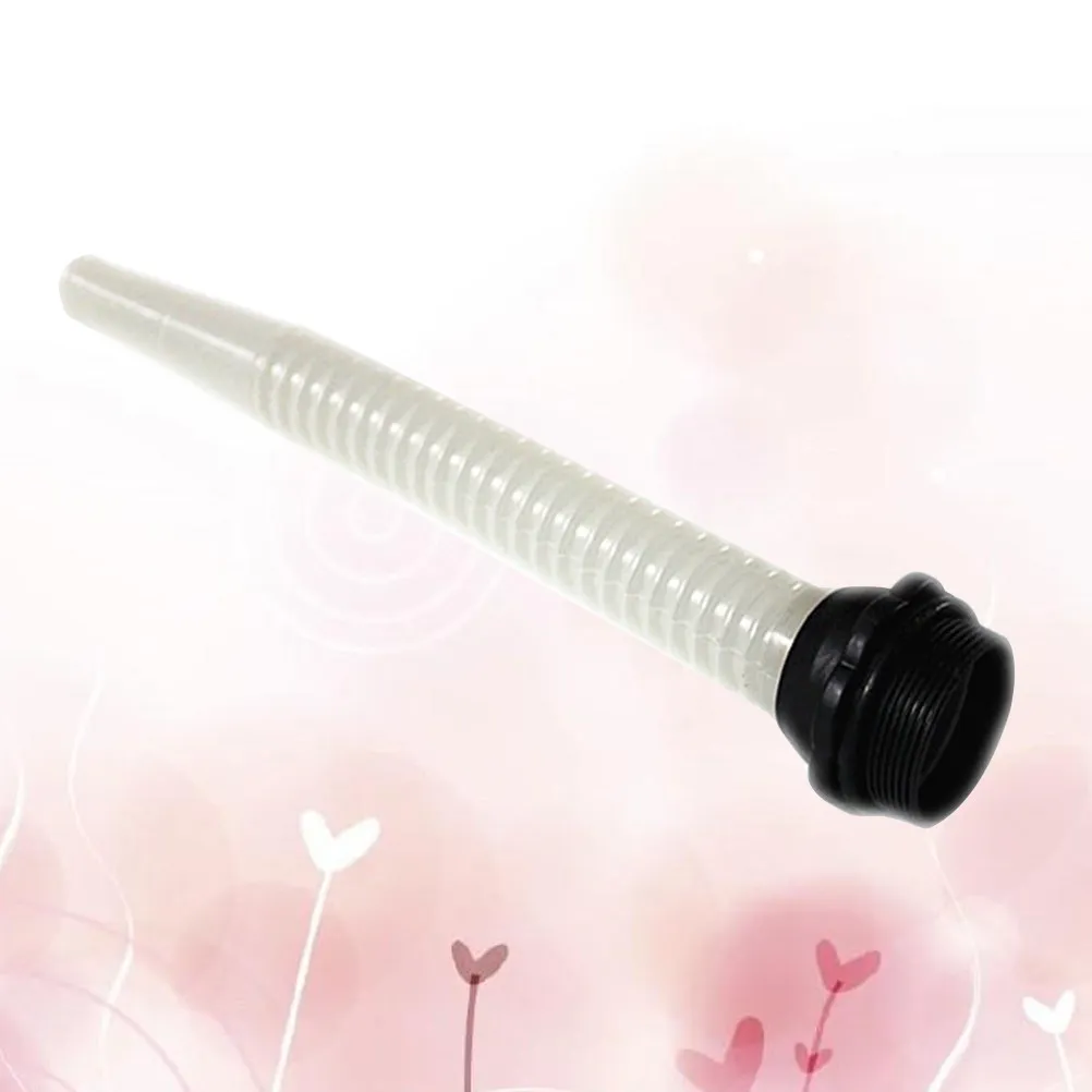2Pcs Plastic Gas Can Spout Oil Pipe Replacement Portable Oil Funnel For Mechanical Extended Flexible Filter