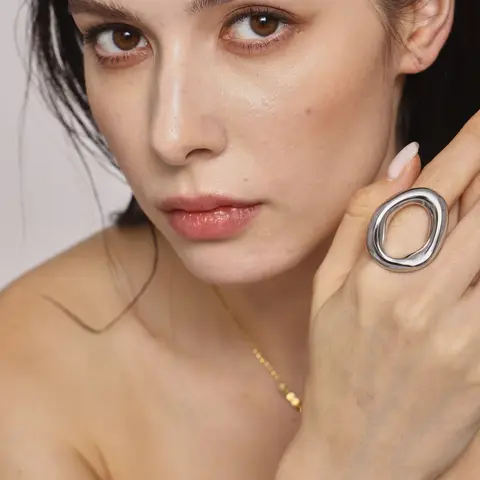 8 best sales महिलाओं के लिए बड़ी अंगूठियां - №7