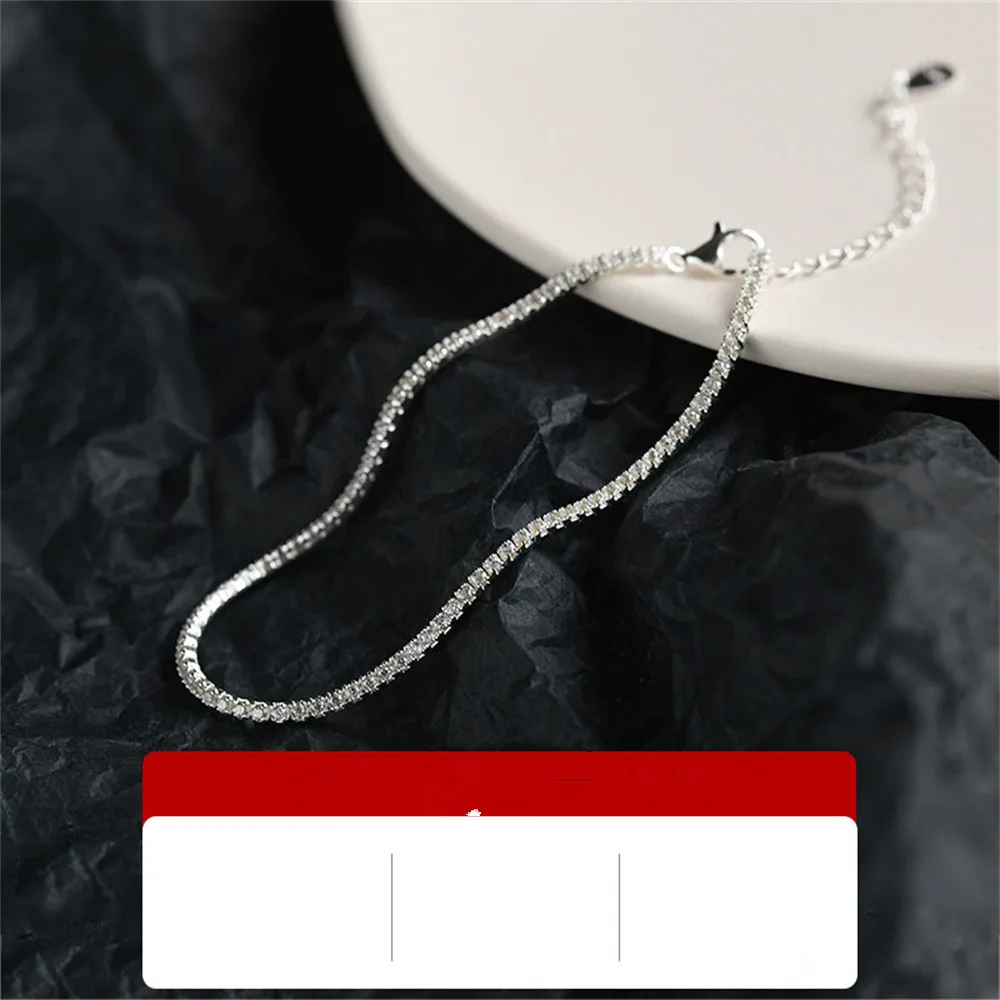 Wu\'s 2022 New Sparkling  Gypsophila Bracelet Female Simple Student Cold Wind Niche Simple Personality Design Hand catenary