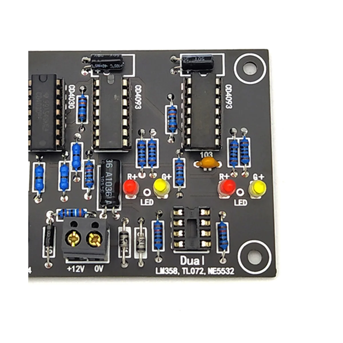 Operational Amplifier OP AMP Tester for Single Dual OPAMP TL071 TL072 TL081 TL082 Single/Dual Op Amp Test Board