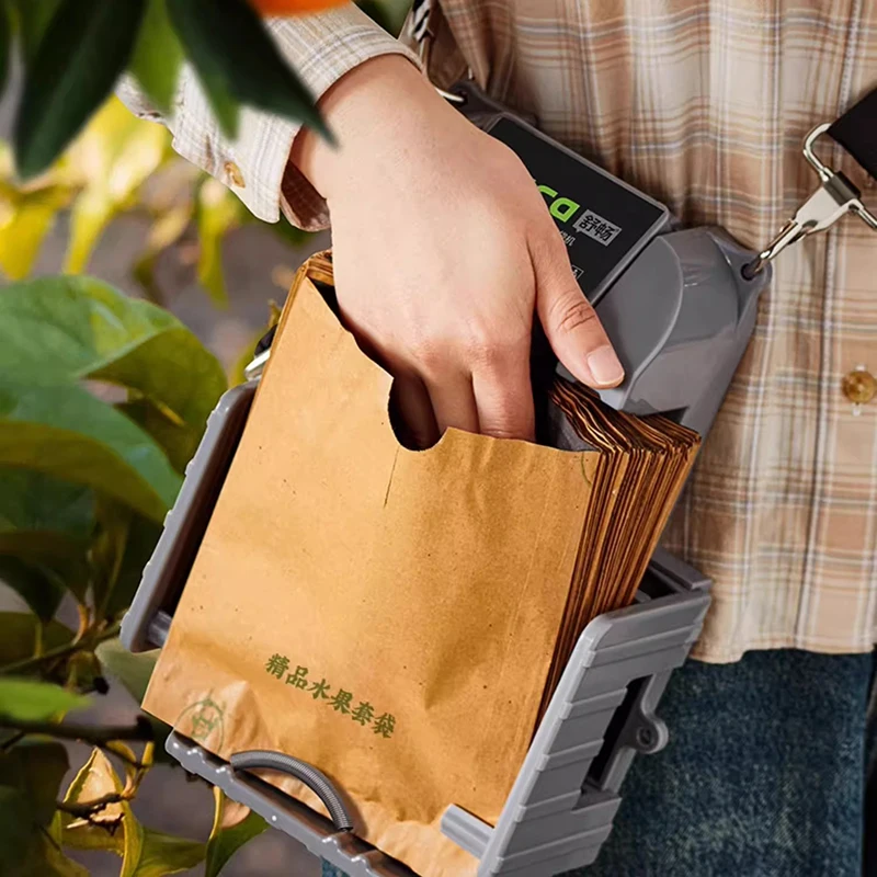 

Electric Fruit Bagging Machine Portable Rechargeable Bag Opening Machine Fruit Bag Automatic Opener Bagging Garden Powerful Tool