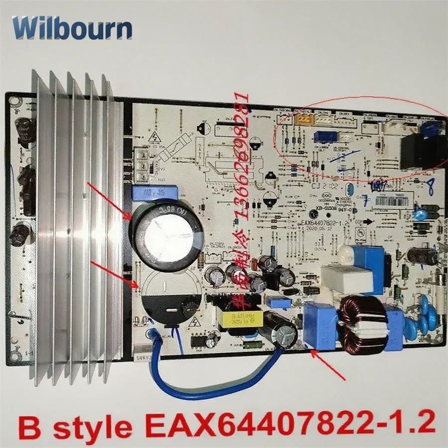 

New circuit board EAX64407822-1.1 EAX64407822-1.2 EAX64407822-1.3 EAX64407822-1.6 inverter outdoor unit control board