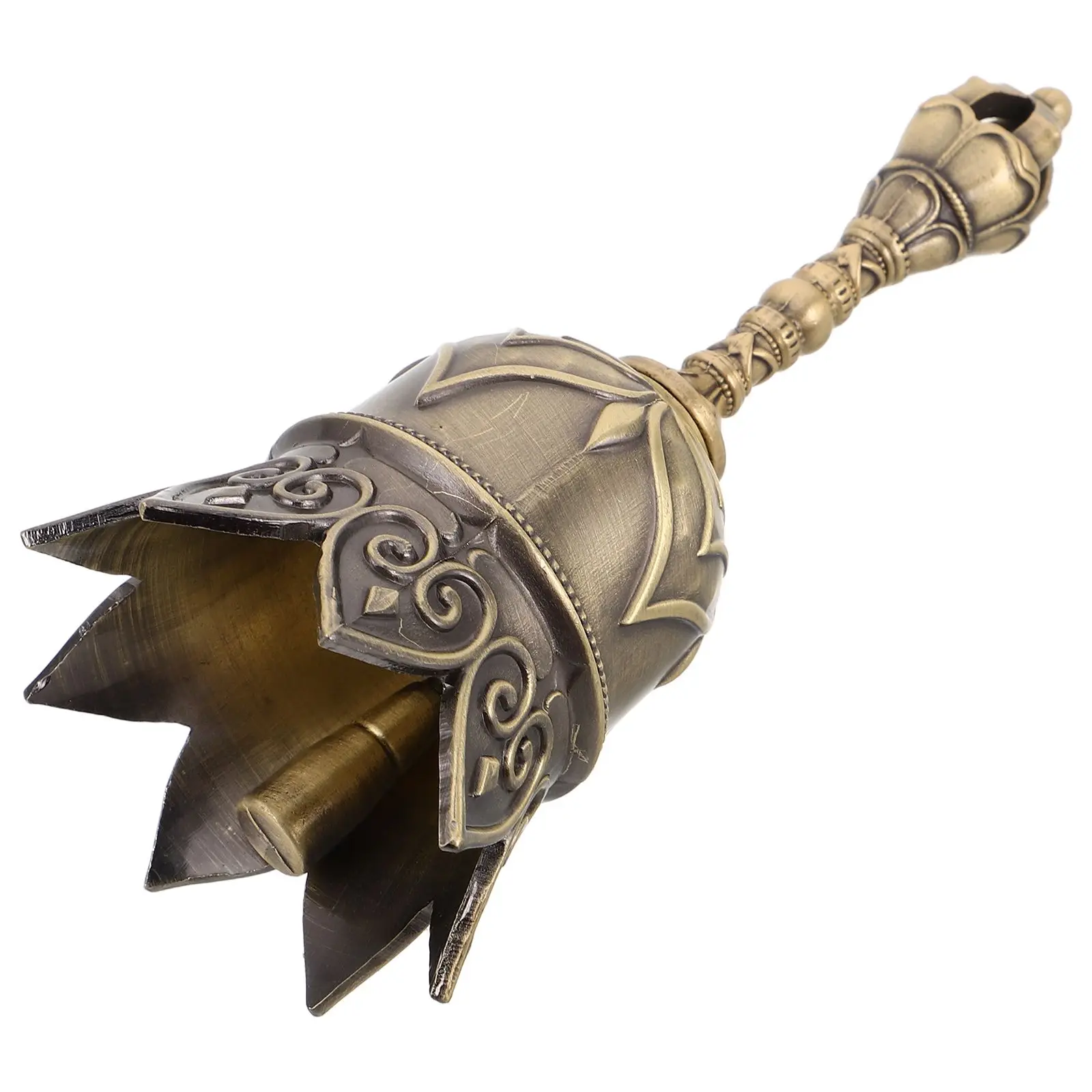 

Ручной колокольчик, металлический громкий колокольчик для управления классом, декоративные сервисные обеденные колокольчики, винтажные настольные колокольчики с маленькой ручкой, прикроватная рукоятка для пожилых людей