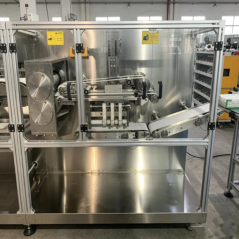 ntegrated Wet Wipe Making Machine Folding Cutting Packing All In One Wet Tissue Equipment