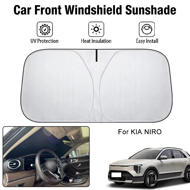 

Car Front Windshield Sunshade Cover For KIA NIRO UV Block Heat Insulation Auto Interior Accessories