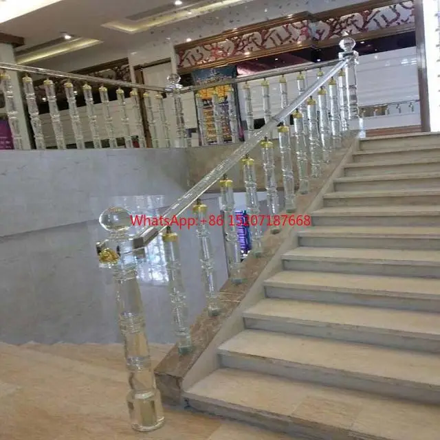 

Modern Indoor and Outdoor Decoration Bracket Stage Glass Balustrade Balustrade Glass Balustrade for Villa Decoration