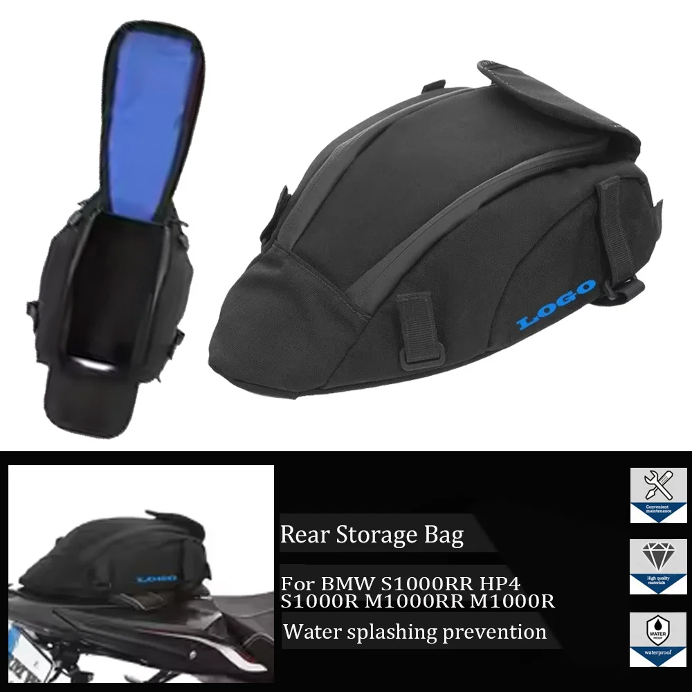 

For BMW S1000RR HP4 S1000R M1000RR M1000R Waterproof Motorcycle rear seat sports saddle bag packaging bag Rear Storage Bag