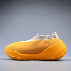 Original Design Banana Shoes Yellow Athletic Shoes Men Breathable Sock Mouth Sneakers Thick Bottom Coconut  Zapatillas Hombre