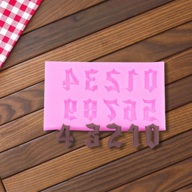 

Number Molds for Candoe Soap Chocolate Fondant Molds for Cake Baking Silicone Molds Epoxy Resin Molds