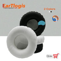EarTlogis Replacement Ear Pads for Bluedio T4 T4S Active Noise Cancellation Ove-ear Parts Earmuff Cover Cushion Cups pillow