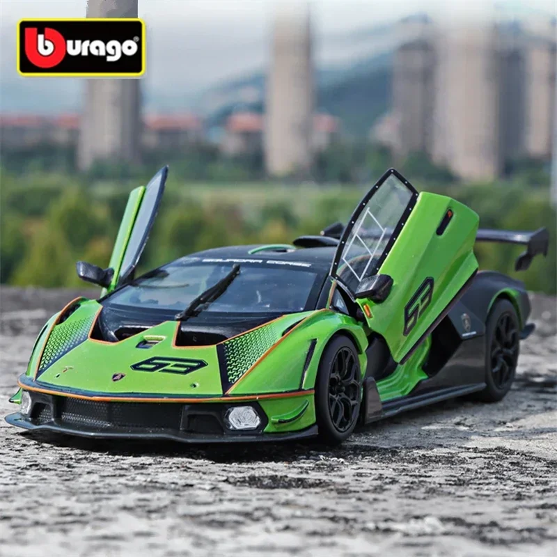 

1:24 Lamborghini Essenza SCV12 Alloy Sports Car Model Diecast Simulation Metal Racing Car Model Collection Toy Gift