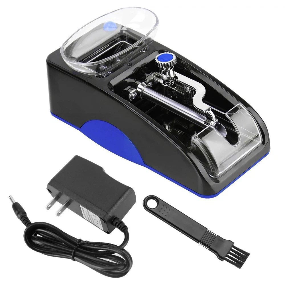 Elektrische Automatische Zigarette Roll Maschine Rauchen Werkzeug Tabak Roller EU UNS Stecker DIY Injektor Maker Rauchen Zubehör