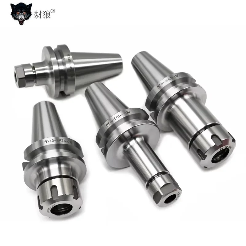 BT30 BT40 High-Precision Tool Holder Hardened Cnc Machining Center ER11 ER16 ER20 ER25 ER32 ER40 70 80 100L Extended Tool Holder