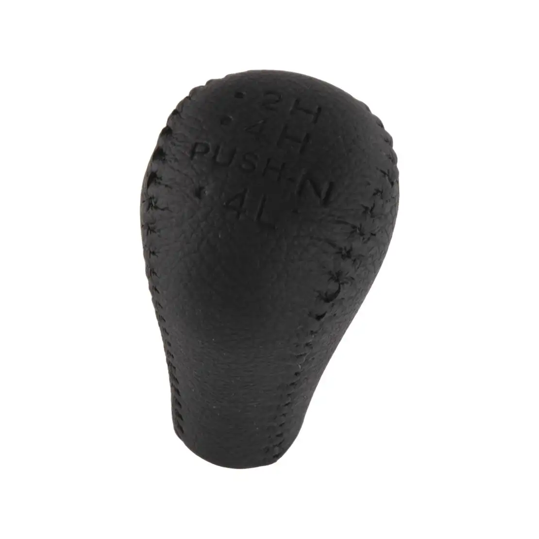 PU Leather Transfer Case Shifter Knob Black fit for Nissan Pathfinder Navara D40 Frontier Double Cab Models Patrol GU Y61 Y62