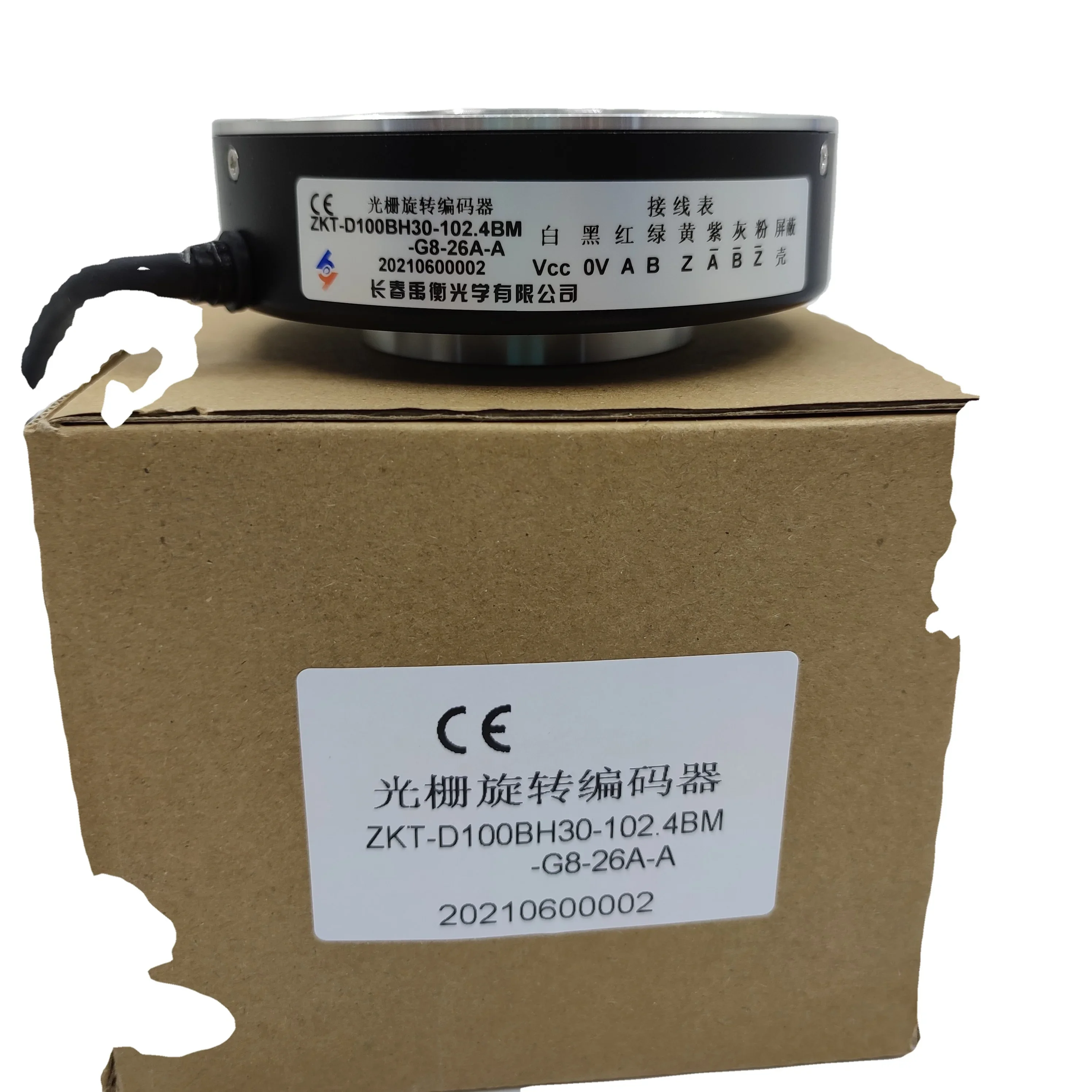 

ZKT-D100BH30-102.4BM-G8-30F-A- YUHENG Энкодер серводвигателя с полым валом Новые оригинальные оригинальные товары доступны со склада