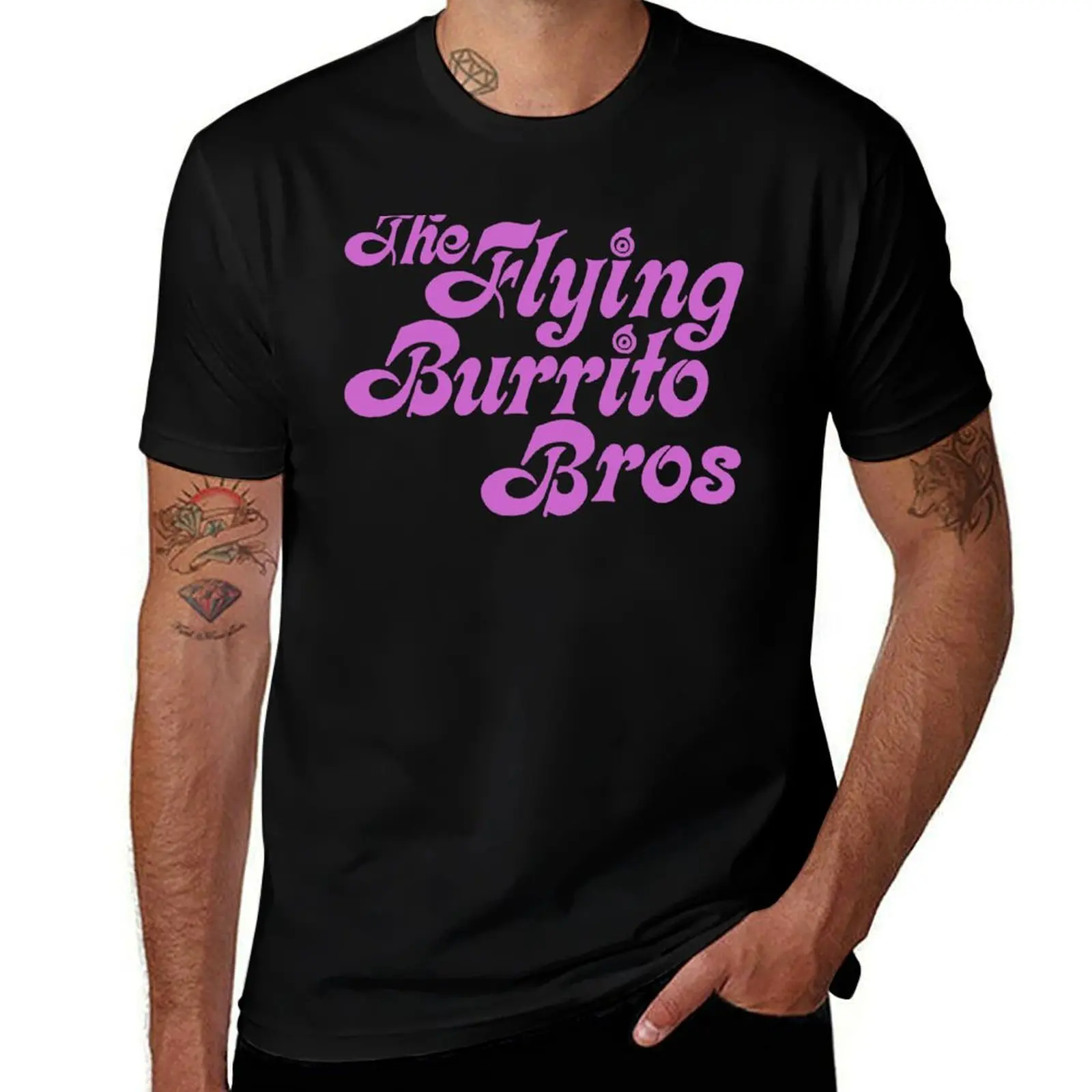 Flying Bur-rito Brothers T-Shirt Sport Basic Moisture Wicking Tee T-Shirt