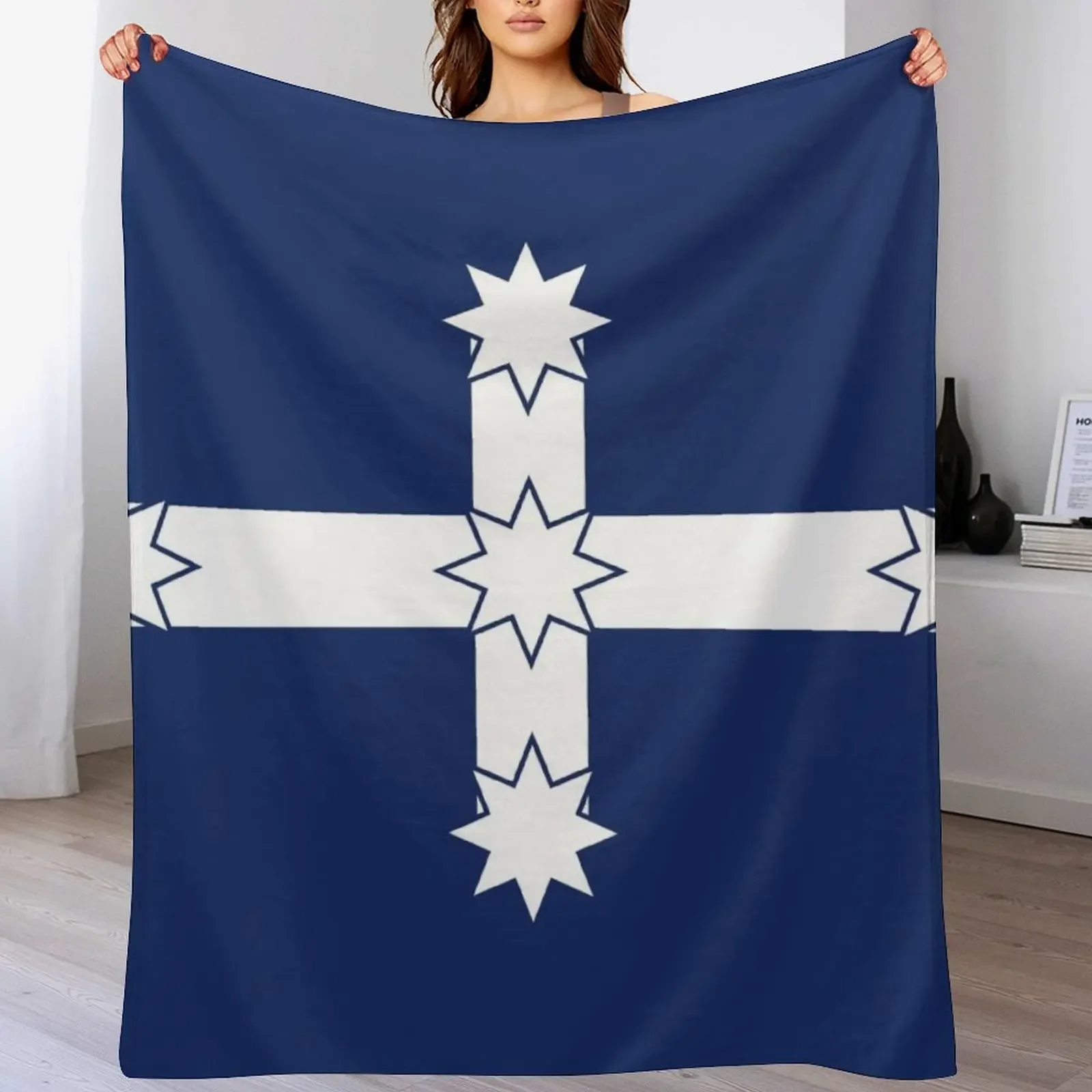 

Eureka Flag Throw Blanket Summer Cool Breathable Blanket for Sleeping