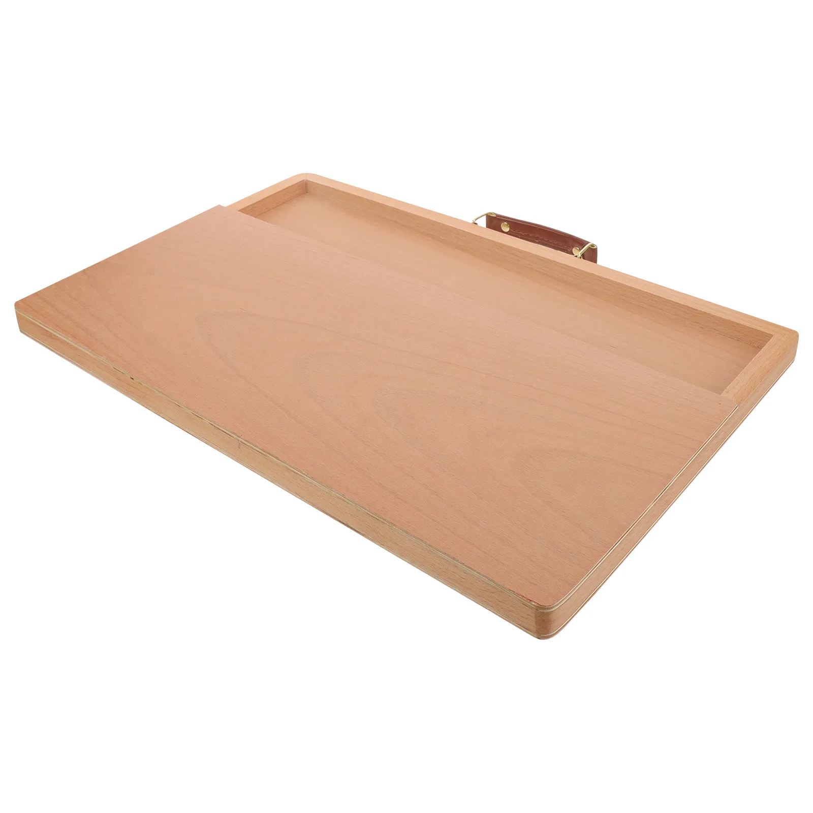 High Strength Wood Sketch Board with Drawer Large Smooth Surface Lightweight Portable Design for Artists Drawing Painting