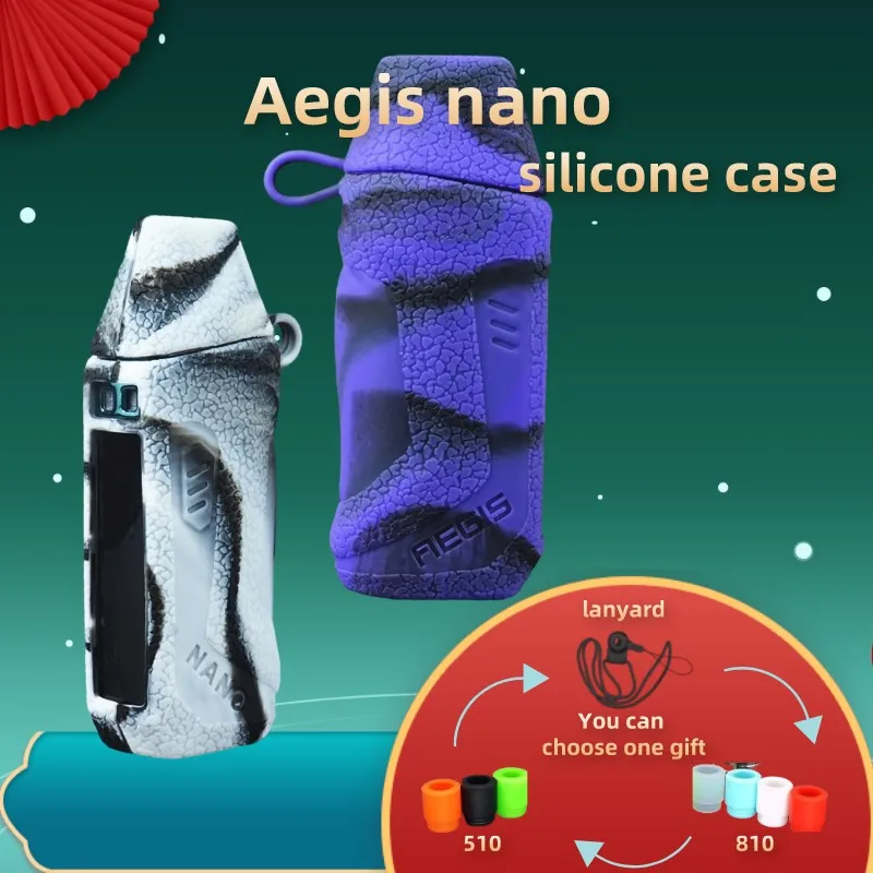 Nuova custodia in Silicone per Aegis nano custodia protettiva in gomma morbida shield wrap skin shell 1 pz