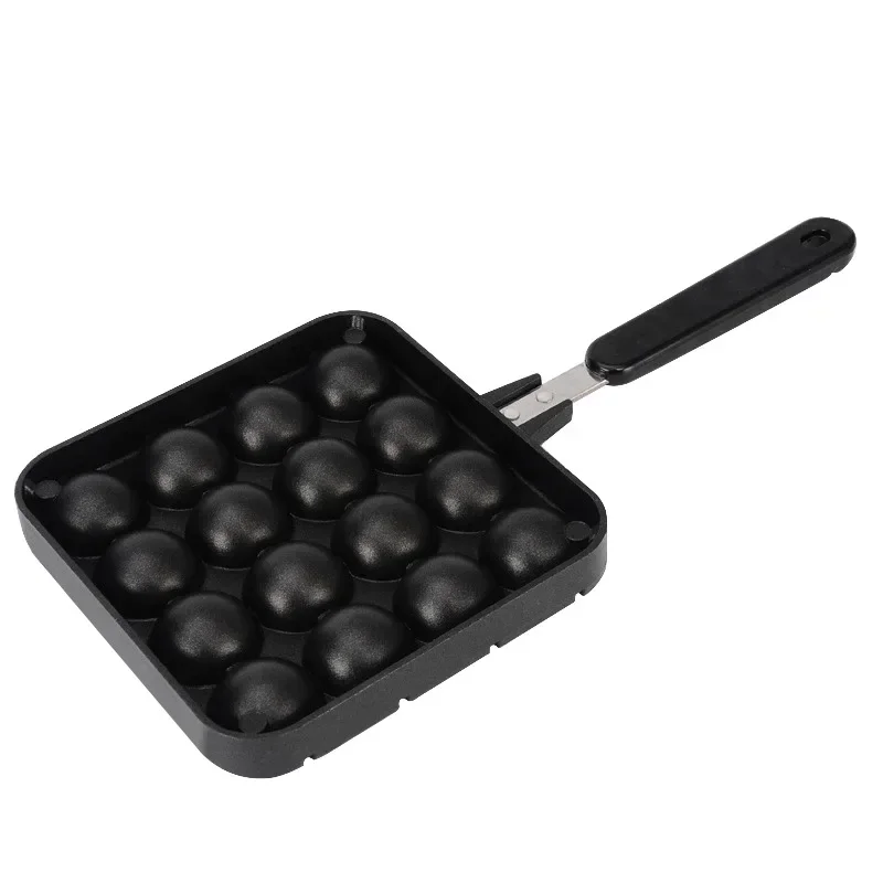 16Holes Octopus Balls Maker Non-Stick Takoyaki Baking Pan Octopu Maruko Mold Grill Plate Household Takoyaki Machine Kitchen Tool