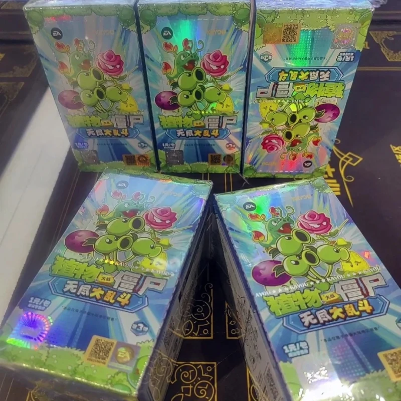 KAYOU Plantas Genuinas vs. Tarjeta de Zombies, viaje Natural, serie sin fin, juego de colección de periféricos, juguete para regalo, caja Original