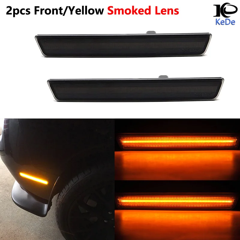 Suitable for Dodge Challenger side lights Side Marker Lamp cross-border LED front and rear side lights