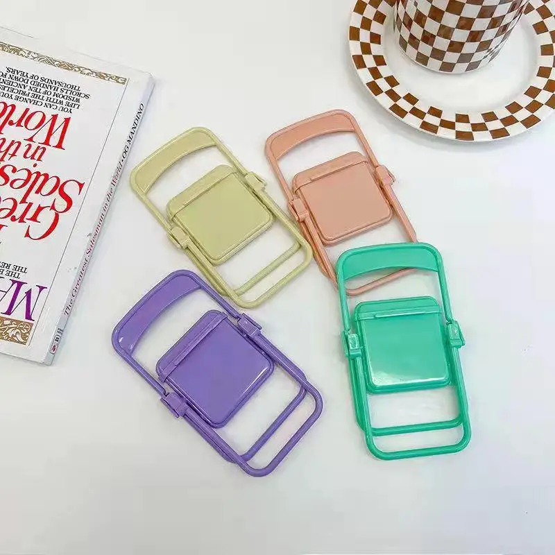 حامل هاتف صغير قابل للطي ، محمول ، مصغر ، قابل للطي ، سطح المكتب ، حامل الهاتف الخليوي ، المنزل ، المكتب ، الجدول الديكور