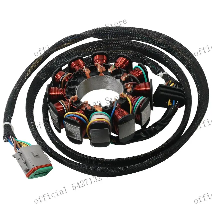 Outboard Motor Stator Coil For Polaris  INT'L GENESIS FICHT FFI I VIRAGE TXI I MSX 140 OEM:4010320 Engine magneto coil
