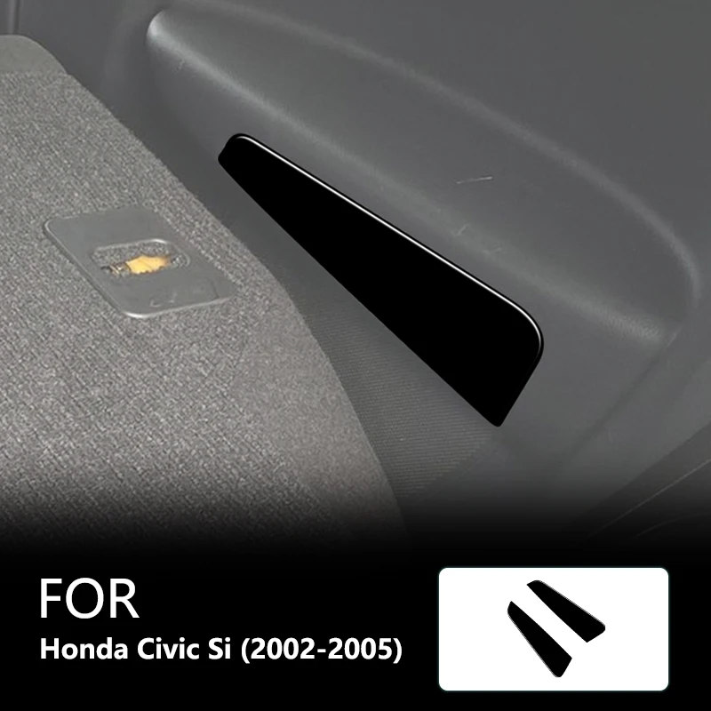 

For Honda Civic Si 2002 2003 2004 2005 Passenger Glove Box Panel Brand New ABS Gloss Black Safeguard Stickers Car Accessories