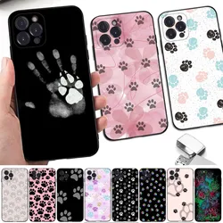 Dog claw printing Phone Case for iPhone 15 8 7 6 6S Plus X SE 2020 XR XS 14 11 12 13 Mini Pro Max Mobile Case