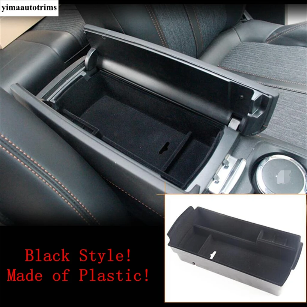 Car Central Control Armrest Storage Box Container Organizer Holder Tray For Citroen C5 Aircross 2018 - 2022 Interior Accessories