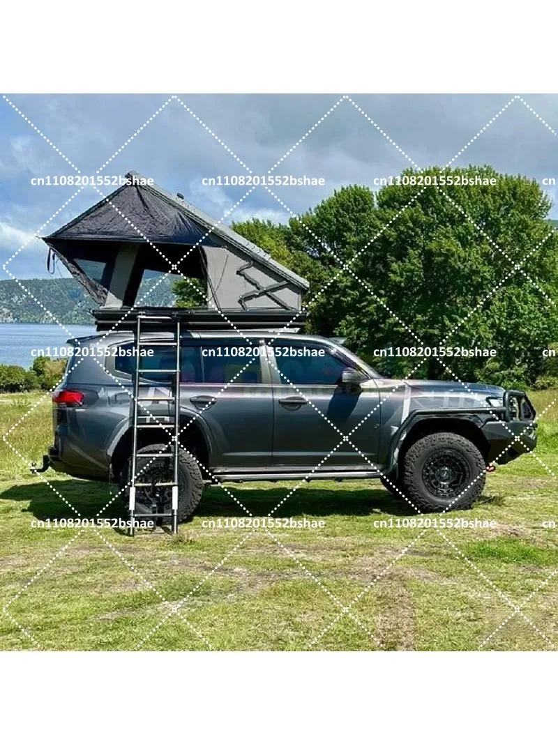 Rooftop Tent Outdoor 1-3Person Aluminum Hard Shell Roof Tent Custom Camping 4x4 Off-road Vehicle Car Hard Shell Pop-up Roof Tent