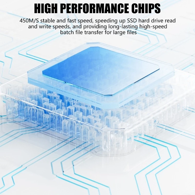 USB3.0 A+C to 2.5in Cable, Enhances HDD Performances with TRIM Command Support