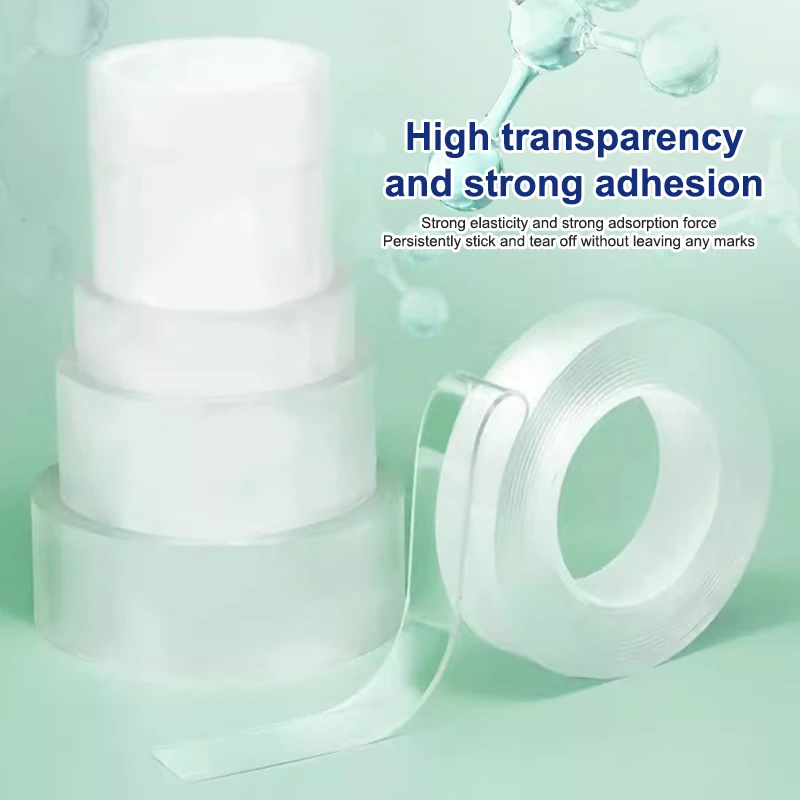 

New Nano-Adhesive Strong Adhesive Transparent Double-Sided Tape Residue-Free High Viscosity Acrylic Nano Tape