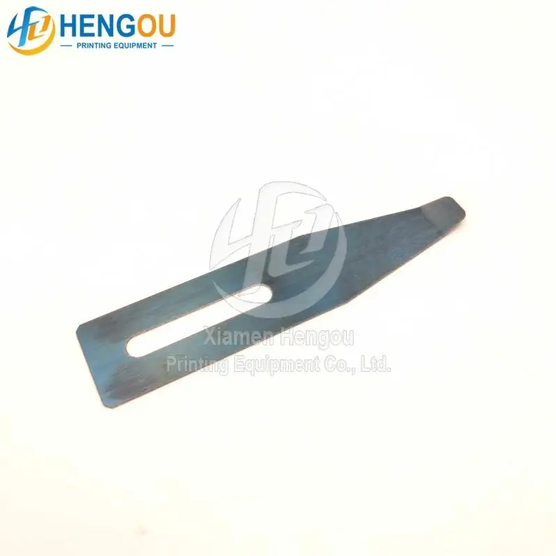 Die-cut machine pressed sheets black paper iron sheet 69.0*16.0*0.3