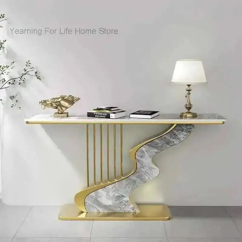 

Console Nordic Design Table Beauty Display Modern Living Room Console Table Luxury Entrance Hall Woonkamer Tafel Furniture
