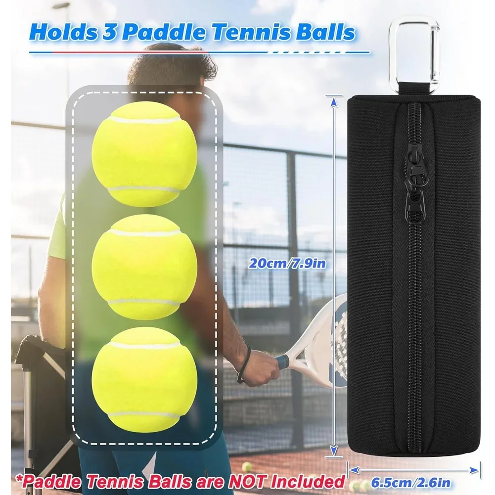 

Portable Sports Ball Storage Bag For Tennis Golf And Badminton Made Of Oxford Fabric With Compact Design Easy To Carry