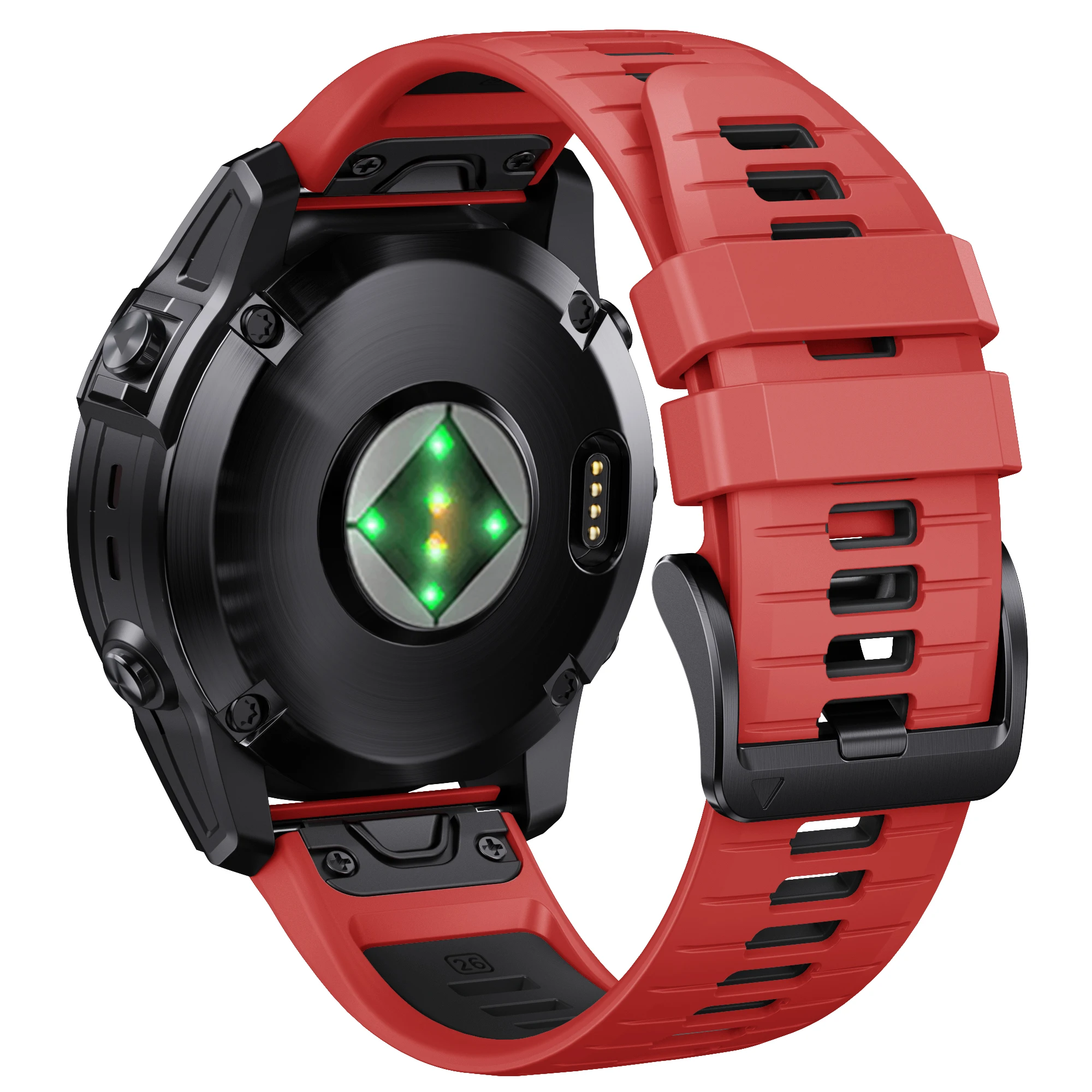 22 26mm Silikon Armband für Garmin Fenix 7/7pro/7x/6x/6 pro/5x/5 plus/Epix/Instinkt Armband austauschbares Armband – Detail 7