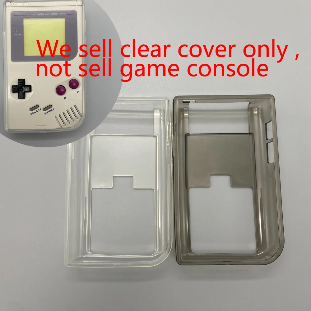 ZUIDID carcasa protectora para GB para gameboy consola de juegos funda protectora TPU silicona suave carcasa de cristal